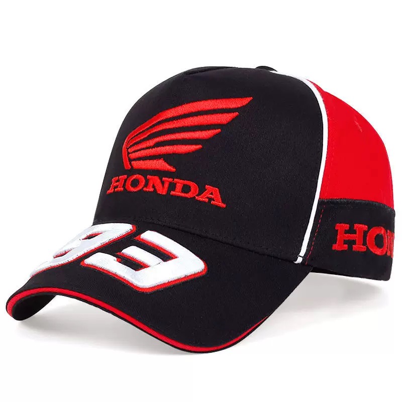 Hat Snapback Cap - Honda 93 Baseball Cap Racing Team