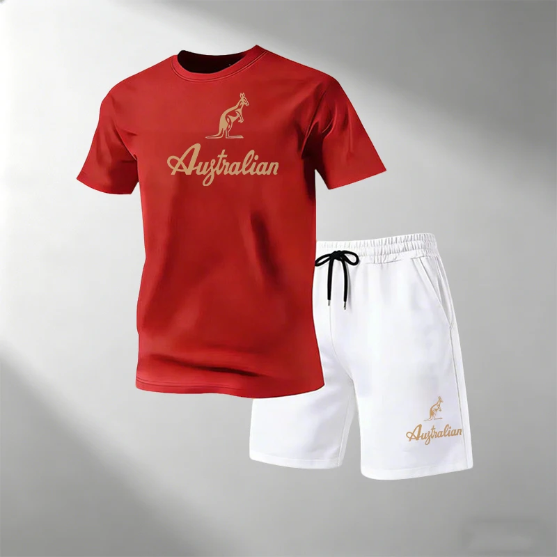 Men'S Accessories Pouch - Men's Fitness T-Shirts Sets Breathable Quick