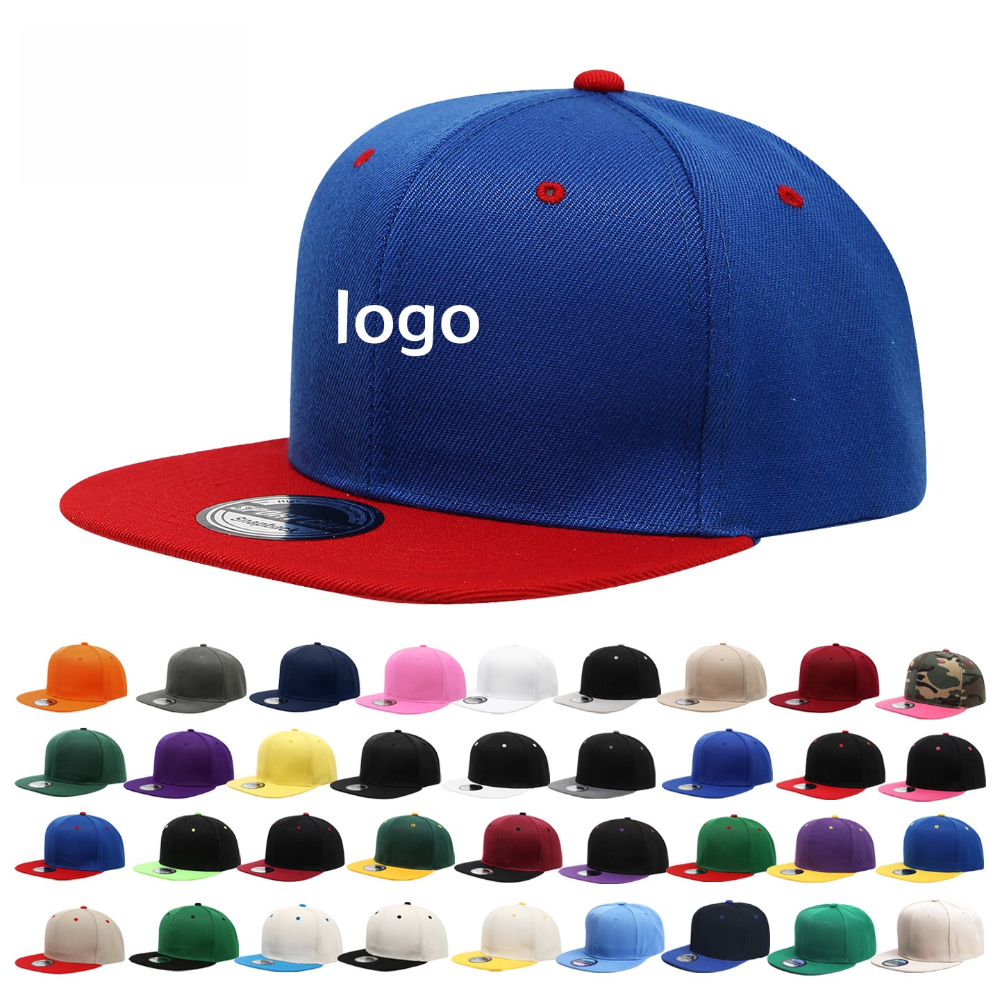 Hat Snapback Cap - Custom Logo Snapback Caps Men Hip