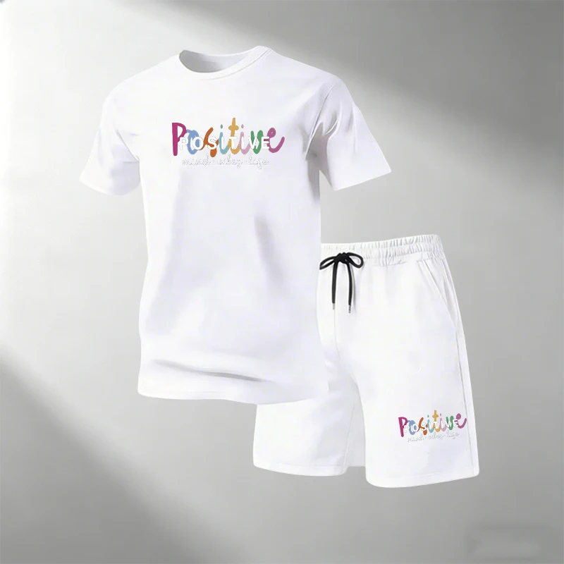 Men'S Accessories Pouch - Men's Casual Breathable T-Shirts Sets Round