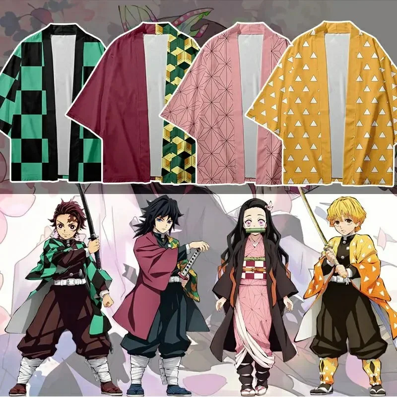 Men'S Kimono Accessories - Anime Demon Slayer Kimetsu No Yaiba
