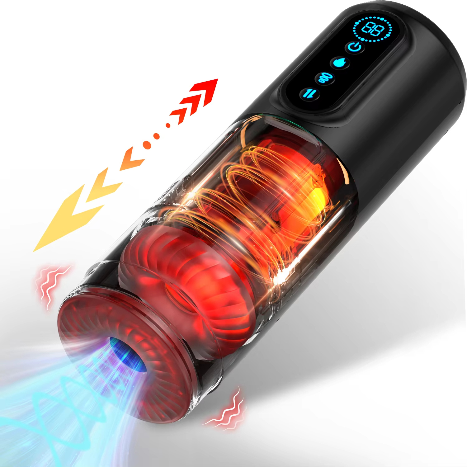 Men'S Vegan Accessories - Automatic Male Masturbator-with 9 Thrusting &