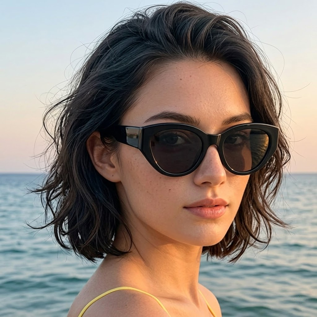 Men Accessories Fashion - Women Men Classic Cat-Eye Polarized Sunglasses