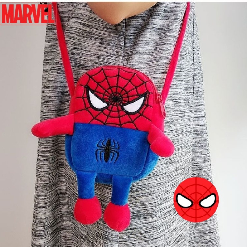 Men Accessories Bag - Marvel Cute Cartoon Spiderman New Creative