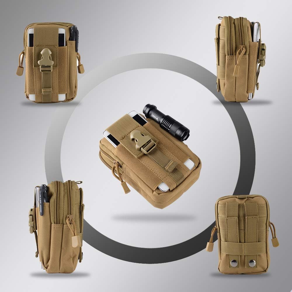 Tactical Molle Belt Pouch Mili - Men'S Accessories Pouch reseña y precio