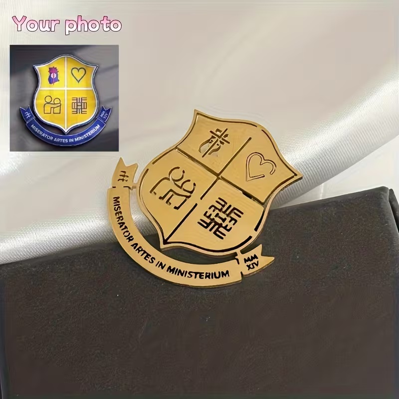 Custom Logo Brooch Simple Crea - Men Accessories Kit reseña y precio