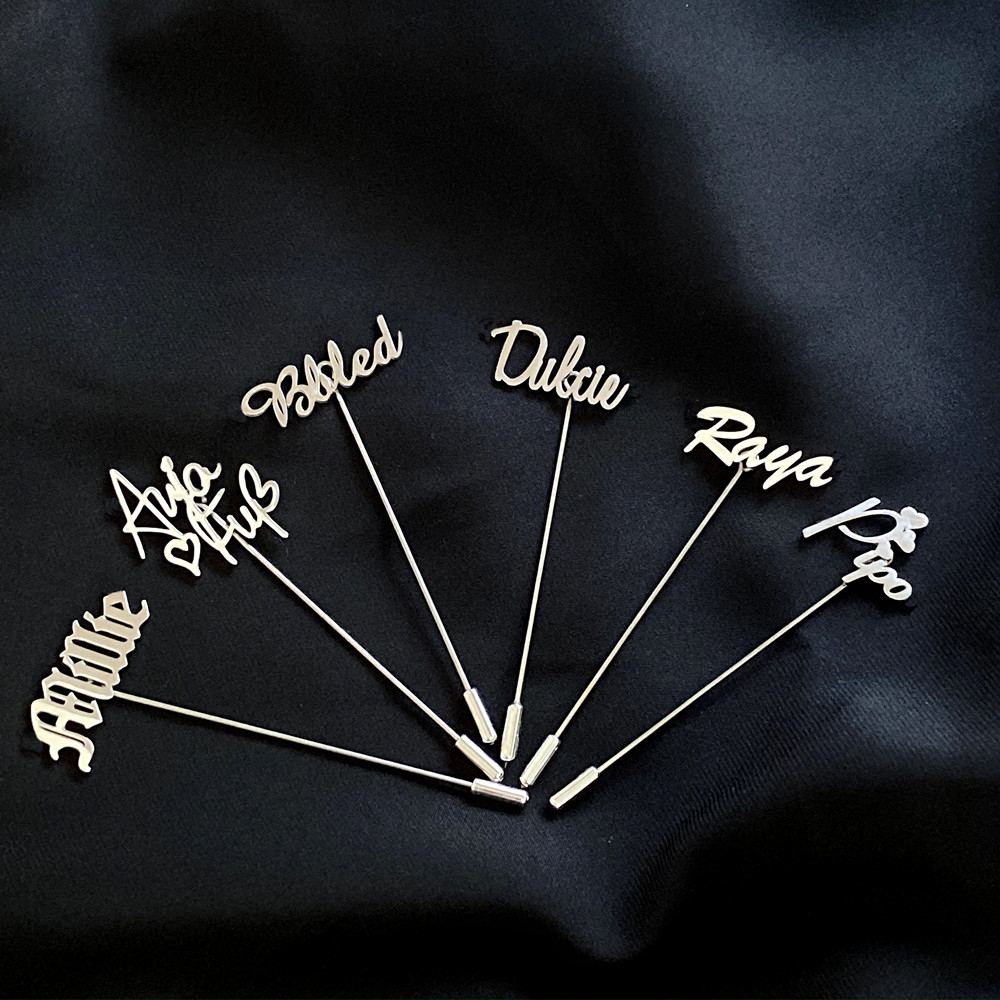 Personalized Men Lapel Pin Cus - Men Accessories Kit reseña y precio