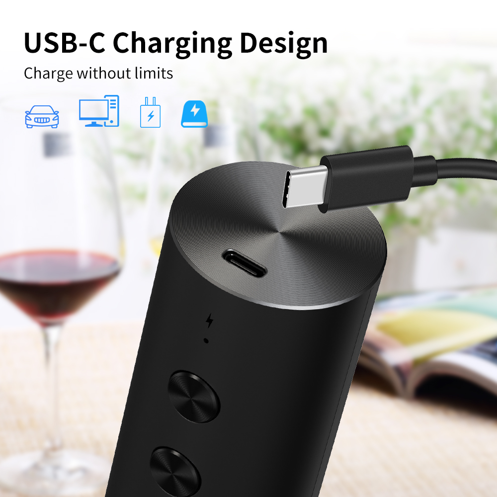 4-in-1 Electric Bottle Wine Op - Flask Stainless Steel reseña y precio