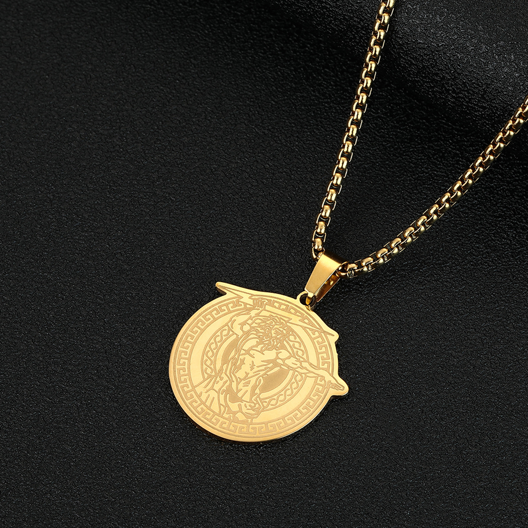 Vintage Zeus Pendant Necklace  - Zeus Men Accessories reseña y precio