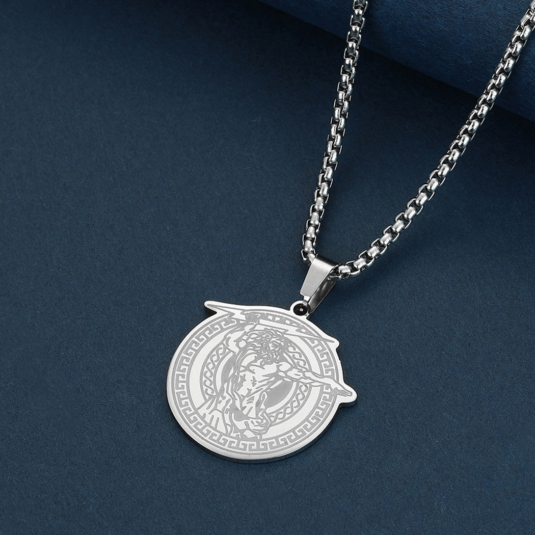 Vintage Zeus Pendant Necklace  - Zeus Men Accessories reseña y precio
