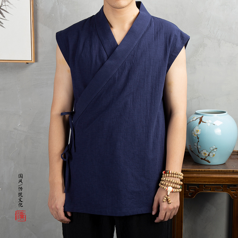 Traditional Chinese Clothing   - Men'S Kimono Accessories reseña y precio