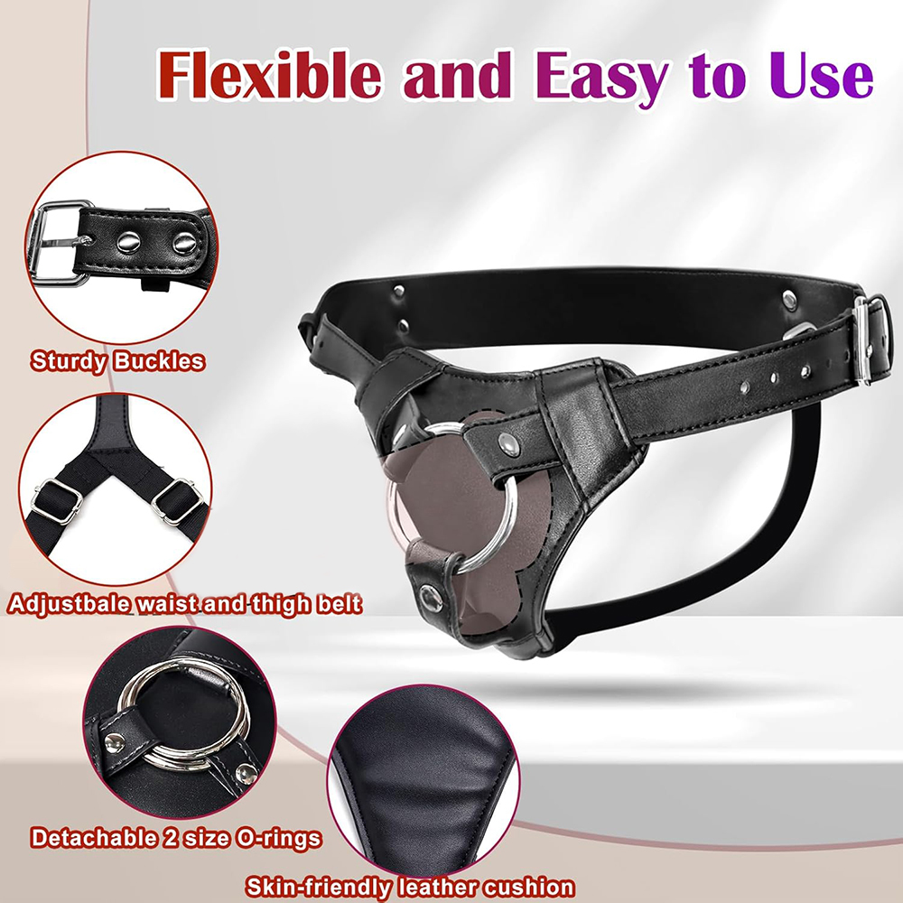 Strap On Dildo Harness Adult S - Men'S Vegan Accessories reseña y precio