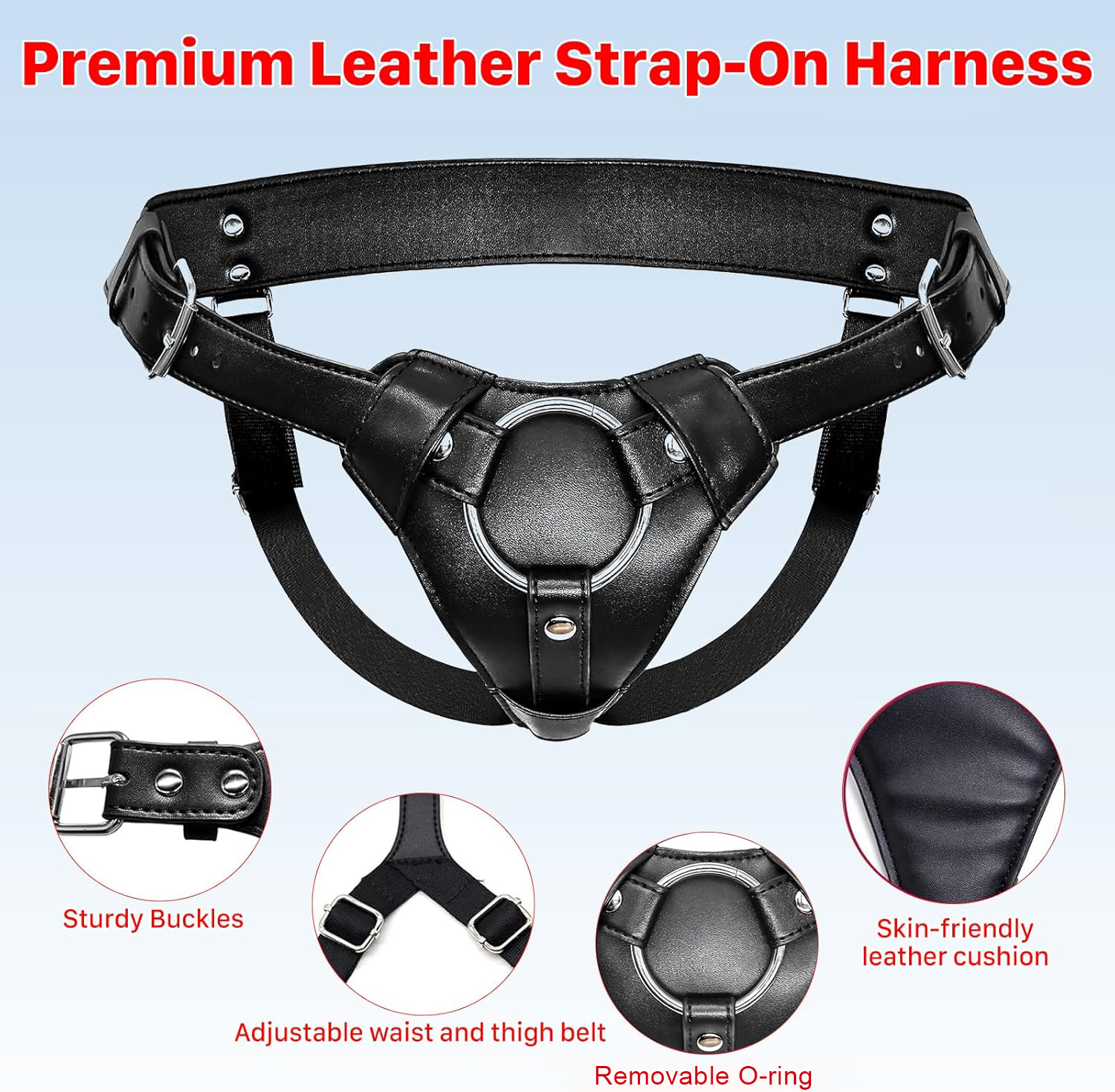 Strap On Dildo Harness Adult S - Men'S Vegan Accessories reseña y precio