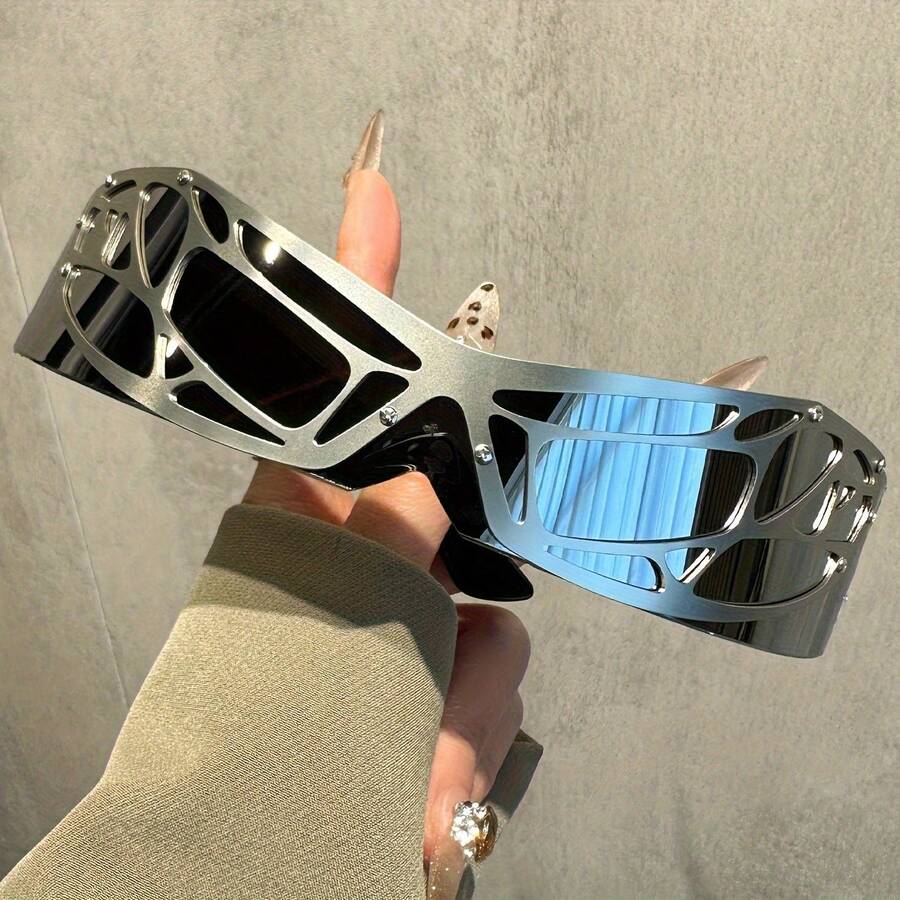 Futurist Punk Hip Hop Sunglass - Men Accessories Fashion reseña y precio
