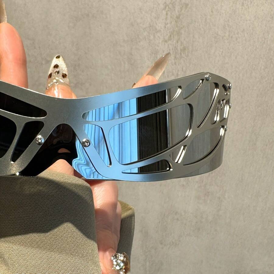 Futurist Punk Hip Hop Sunglass - Men Accessories Fashion reseña y precio