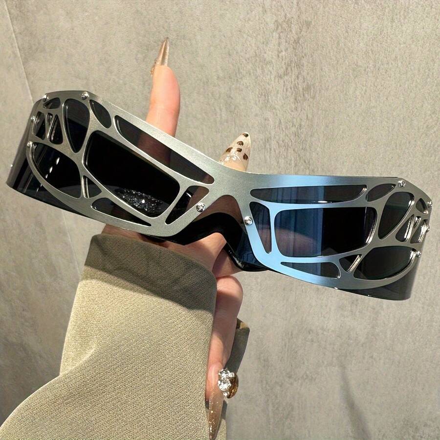 Futurist Punk Hip Hop Sunglass - Men Accessories Fashion reseña y precio