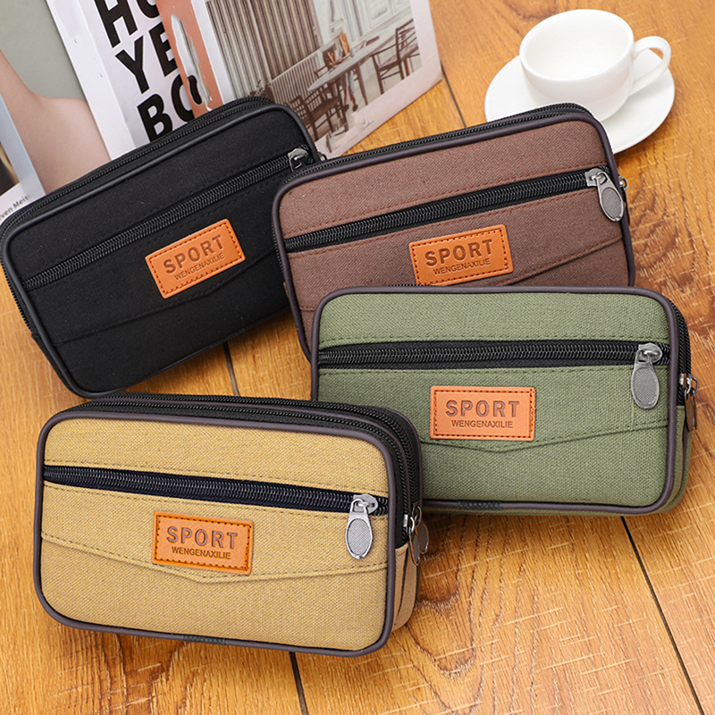 Multi Layer Men Phone Pouch Be - Men Accessories Bag reseña y precio