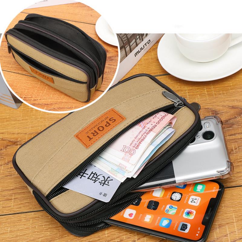 Multi Layer Men Phone Pouch Be - Men Accessories Bag reseña y precio
