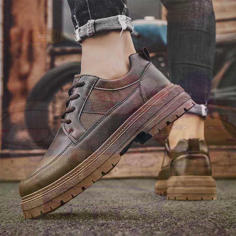 Dark Natural Leather Fashion T - Men Accessories Store reseña y precio