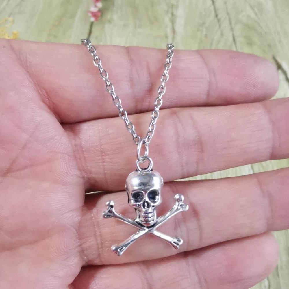 Skull Pendant Necklace for Wom - Men Accessories Aesthetic reseña y precio