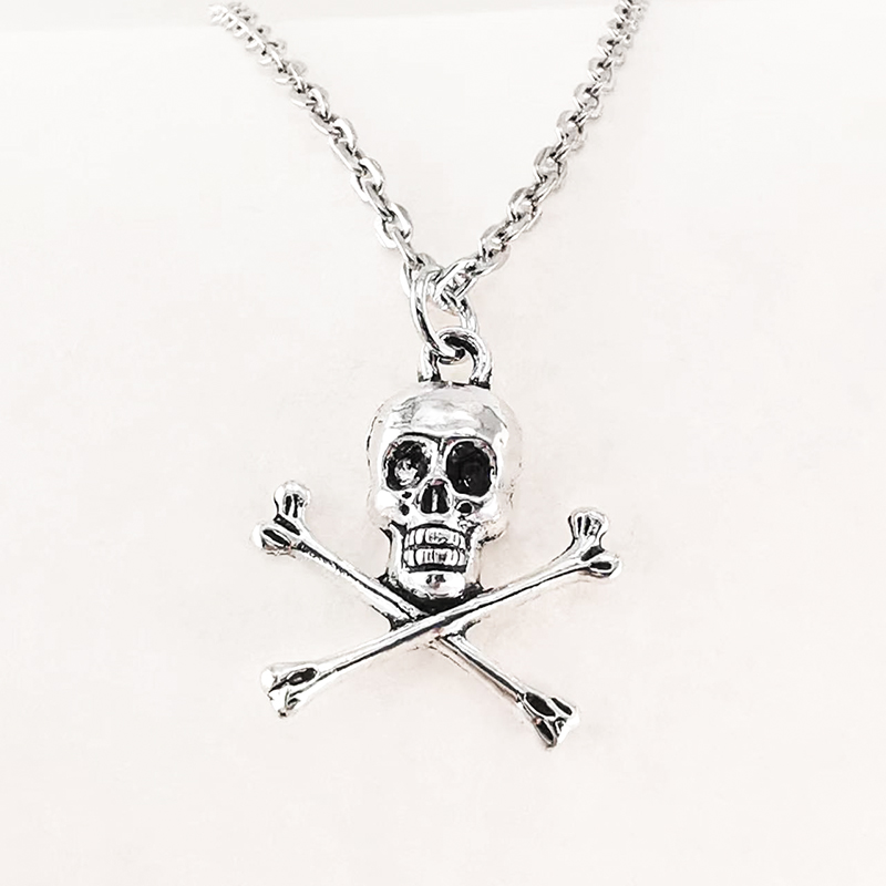 Skull Pendant Necklace for Wom - Men Accessories Aesthetic reseña y precio