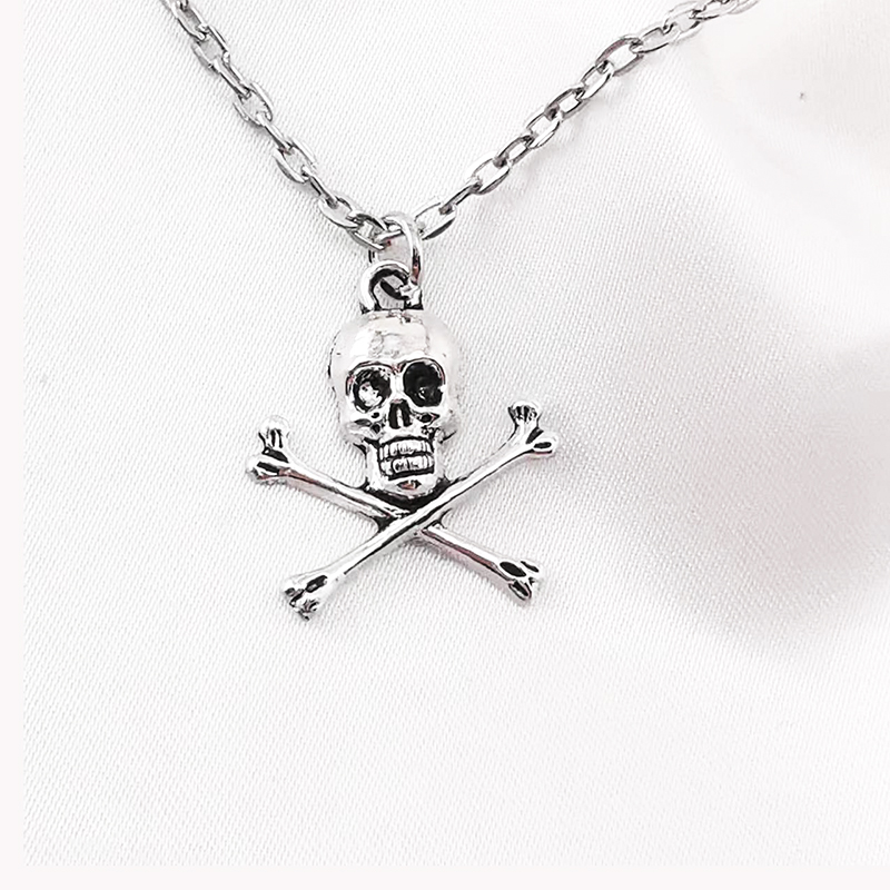 Skull Pendant Necklace for Wom - Men Accessories Aesthetic reseña y precio