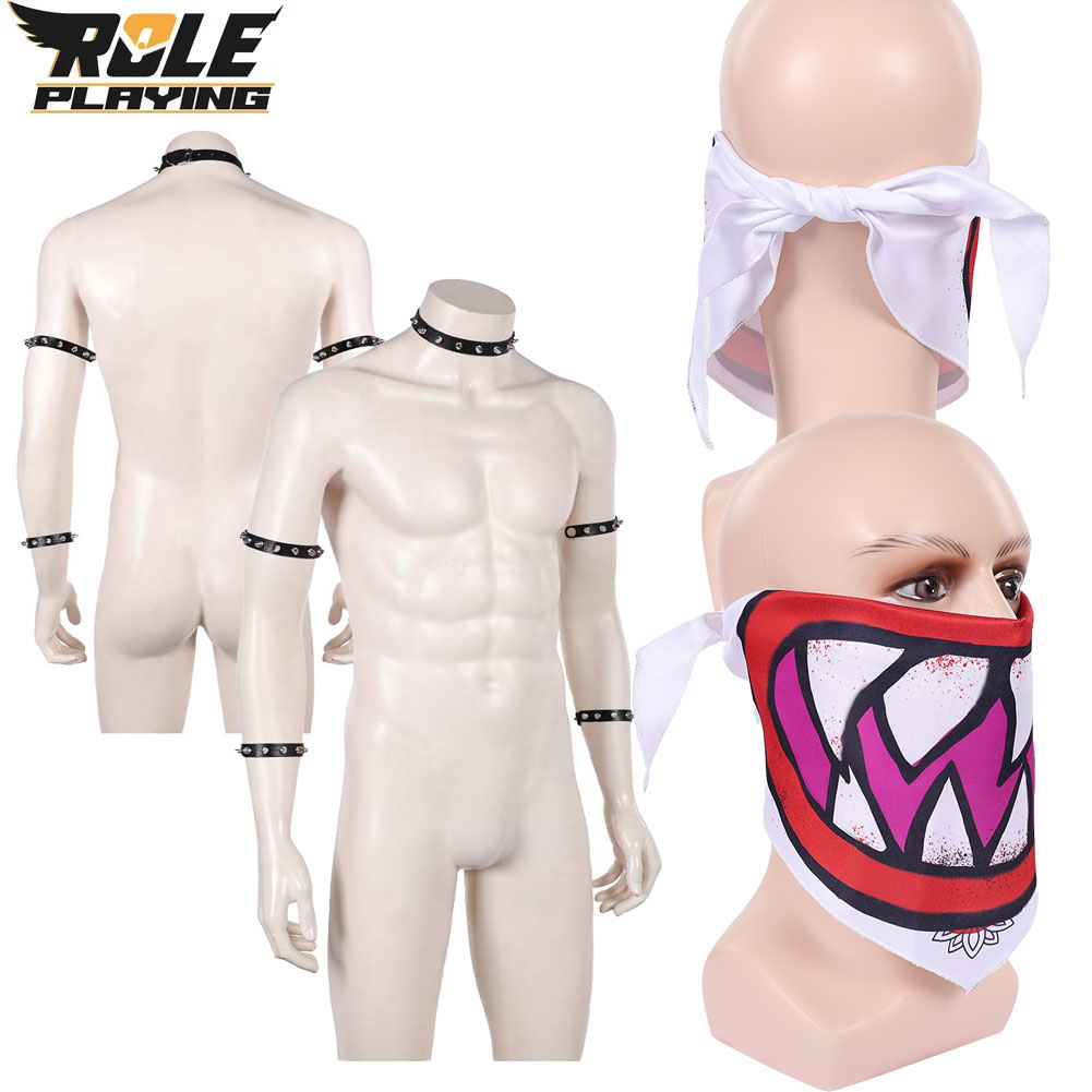 Bowser Jr Cosplay Scarf Mask B - Men Accessories Fashion reseña y precio