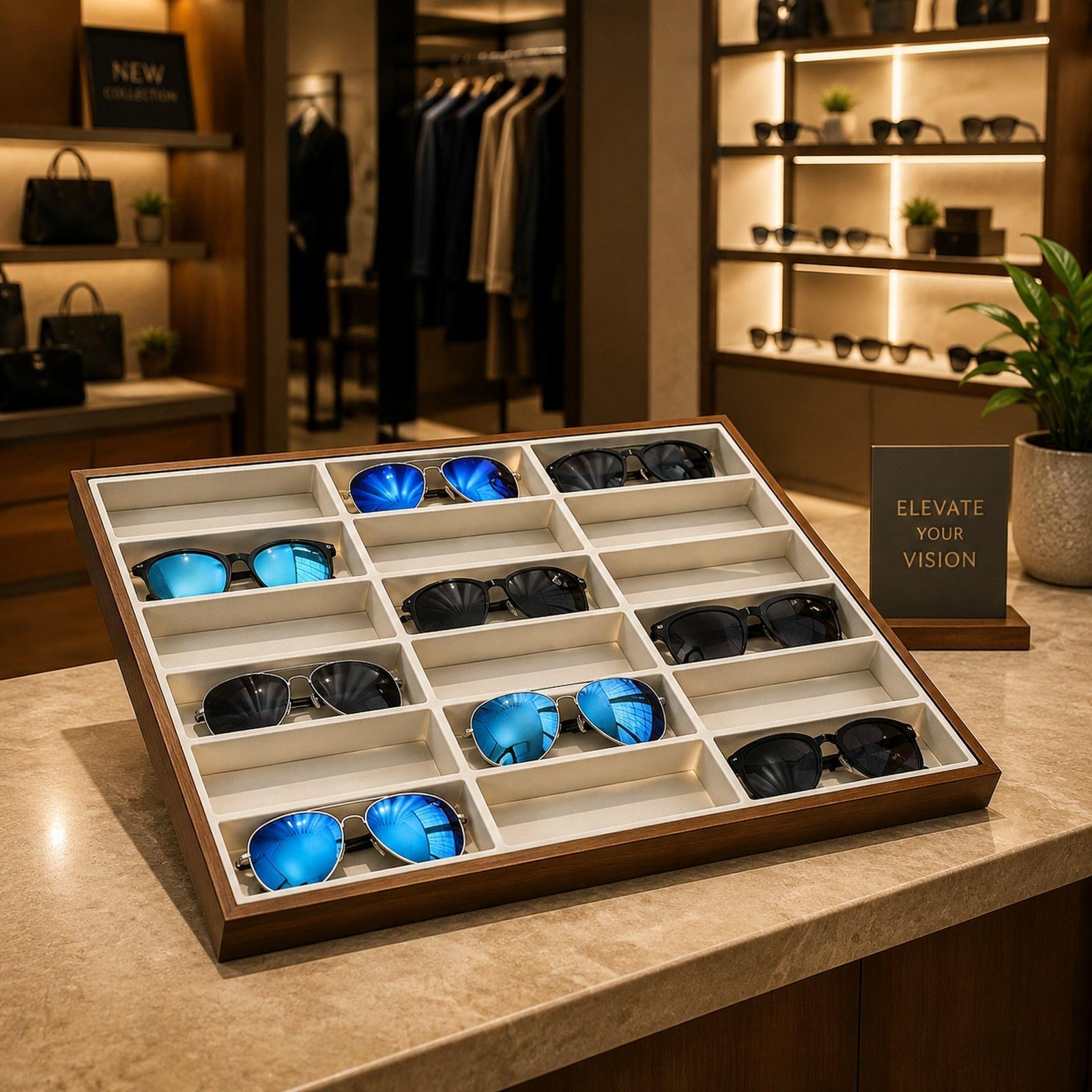 Glasses Display Tray Eyewear S - Men Accessories Store reseña y precio