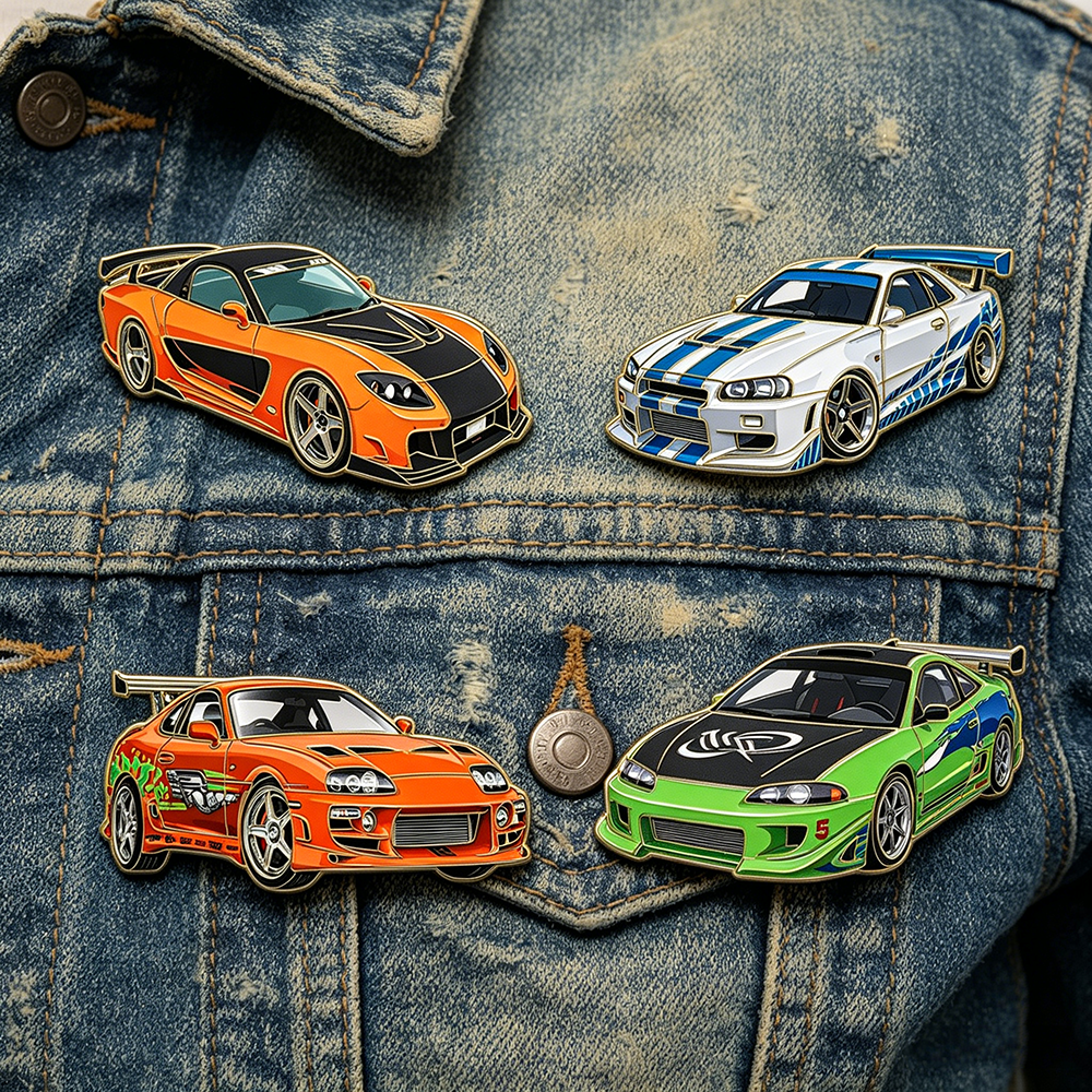 4pcs The Fast and the Furious  - Men Accessories Fashion reseña y precio