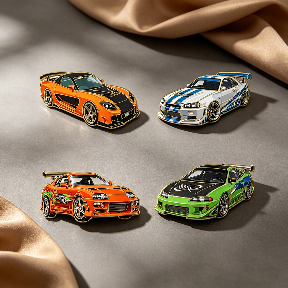 4pcs The Fast and the Furious  - Men Accessories Fashion reseña y precio