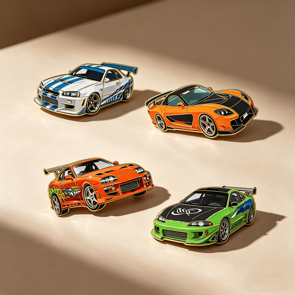 4pcs The Fast and the Furious  - Men Accessories Fashion reseña y precio