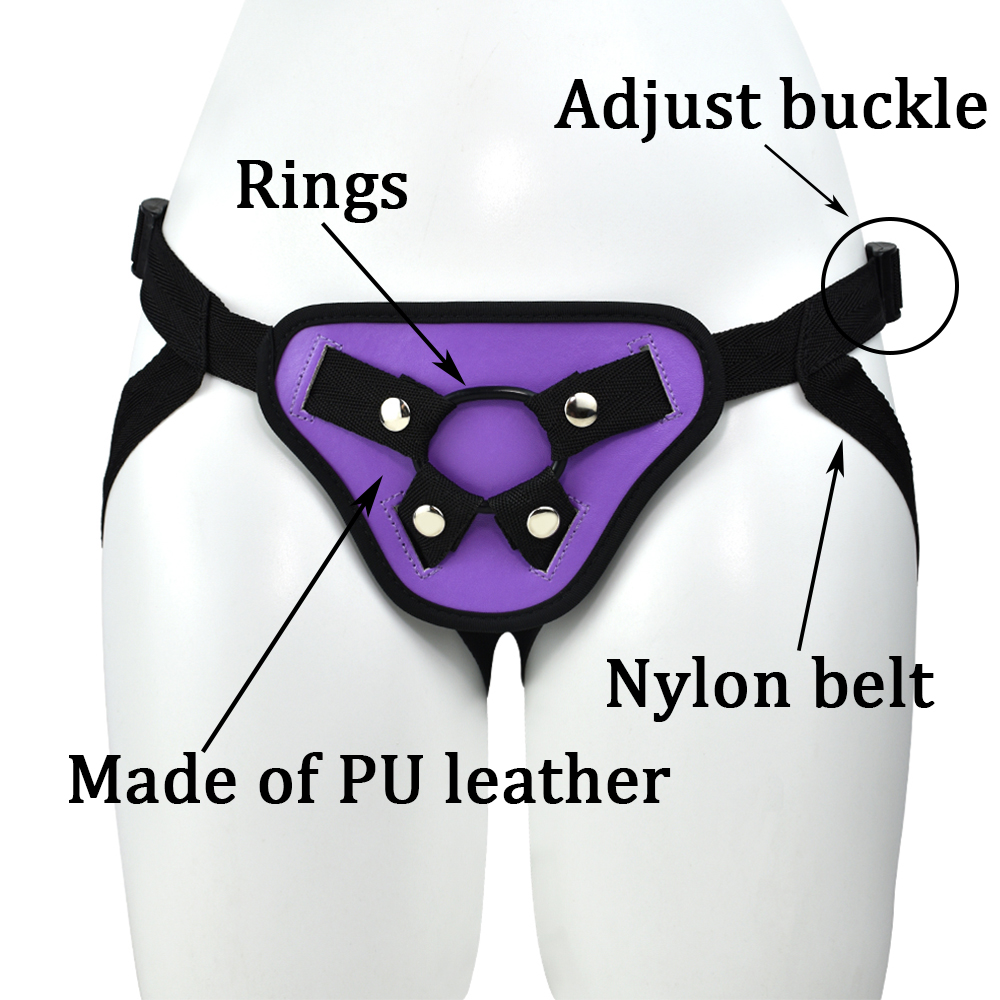 NYOTA Leather Strap-on Penis D - Men'S Vegan Accessories reseña y precio