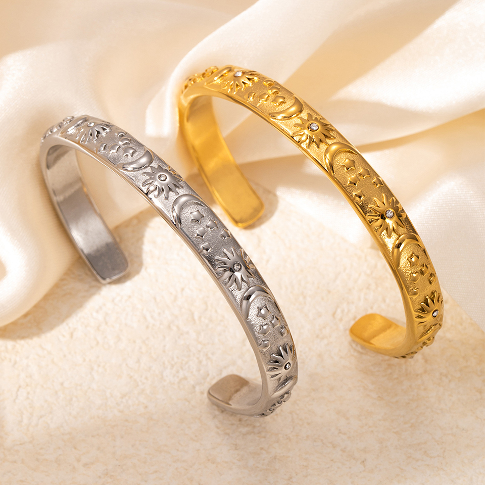 Yupsk Stainless Steel 18K Gold - Men Accessories Aesthetic reseña y precio