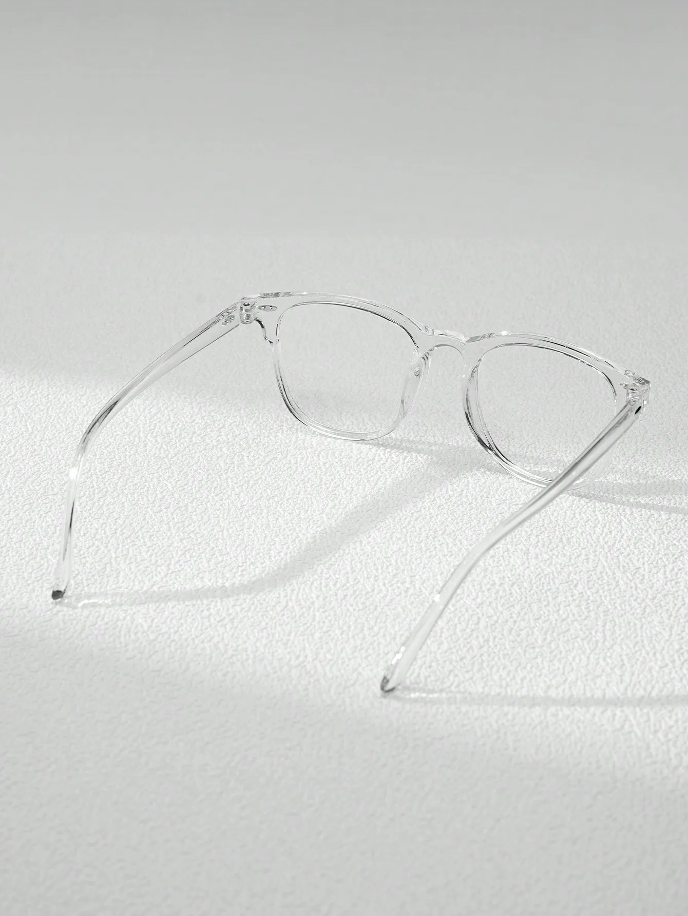 1 pair of transparent square r - Men Accessories Fashion reseña y precio