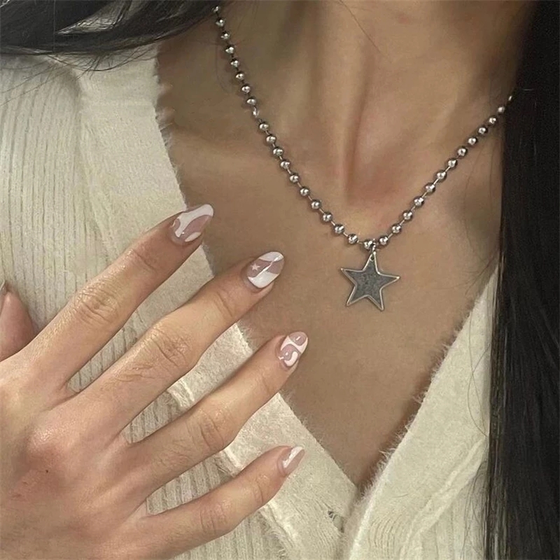 Kpop Cool Punk Vintage Star Pe - Men Accessories Aesthetic reseña y precio