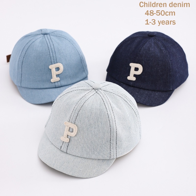 Kids Denim Baseball Cap 48-50c - Hat Snapback Cap reseña y precio