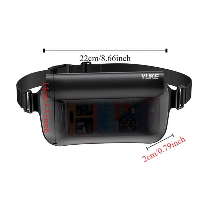 1PC Waterproof Waist Belt Bag  - Men Accessories Bag reseña y precio