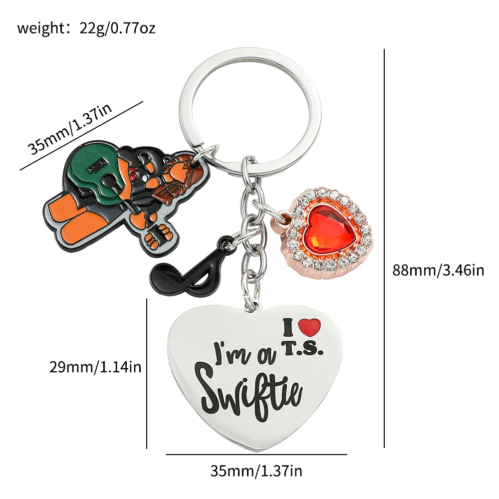 Taylor Keychain Fans Collect S - Men Accessories Bag reseña y precio
