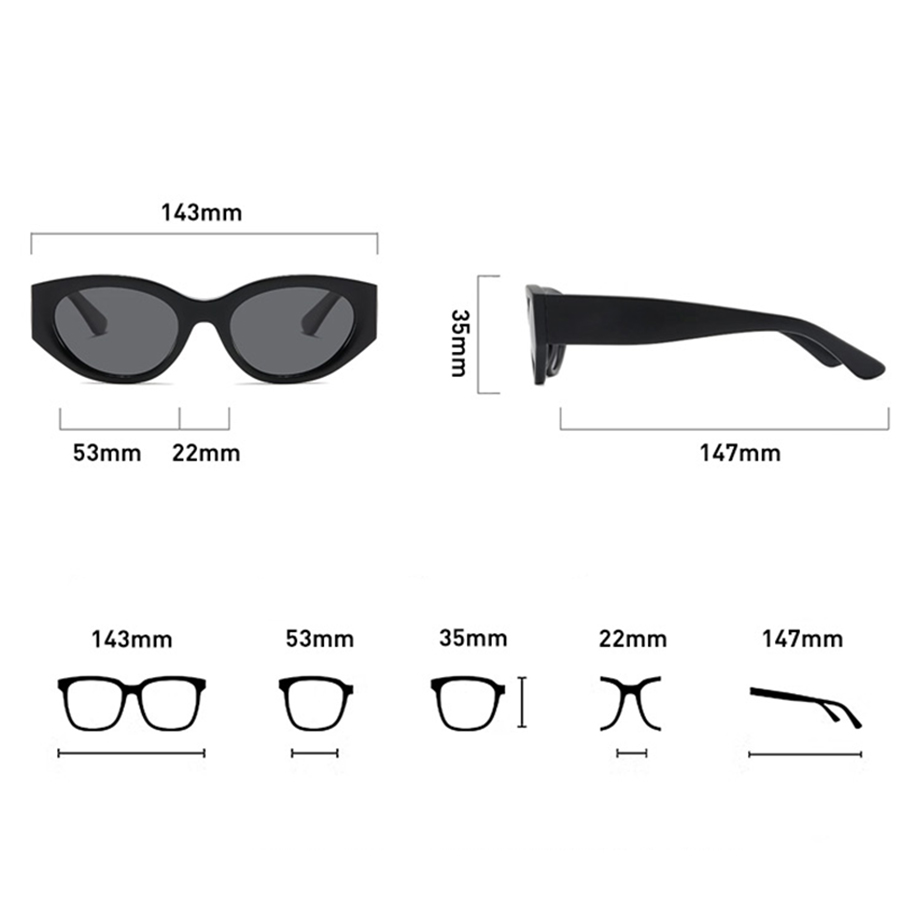 Women Men Classic Cat-Eye Pola - Men Accessories Fashion reseña y precio