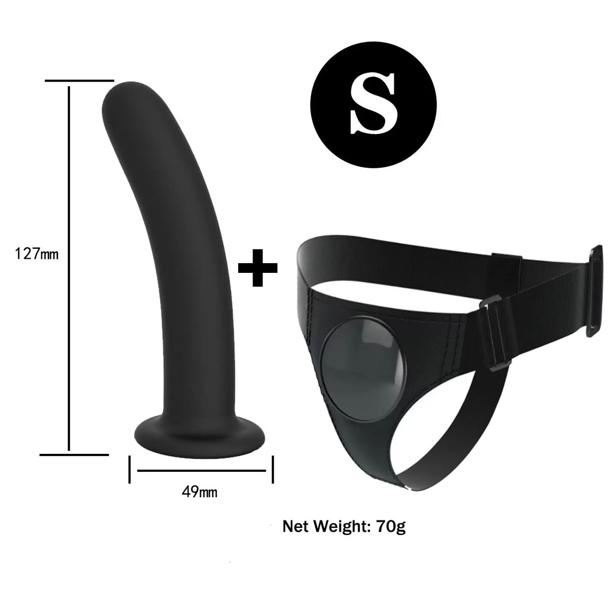 Adjustable Silicone Strap On H - Men'S Vegan Accessories reseña y precio