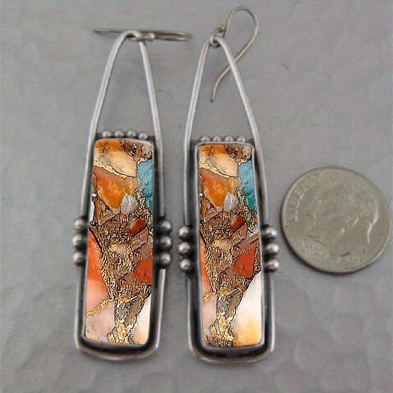2PCS Retro Bohemian Earrings I - Men Accessories Aesthetic reseña y precio