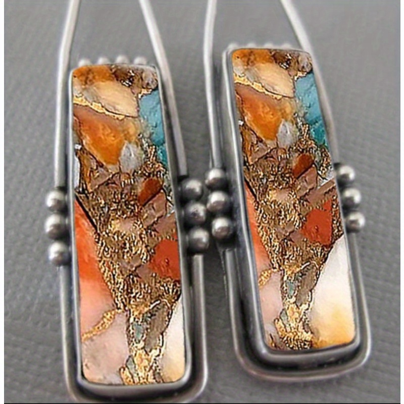 2PCS Retro Bohemian Earrings I - Men Accessories Aesthetic reseña y precio