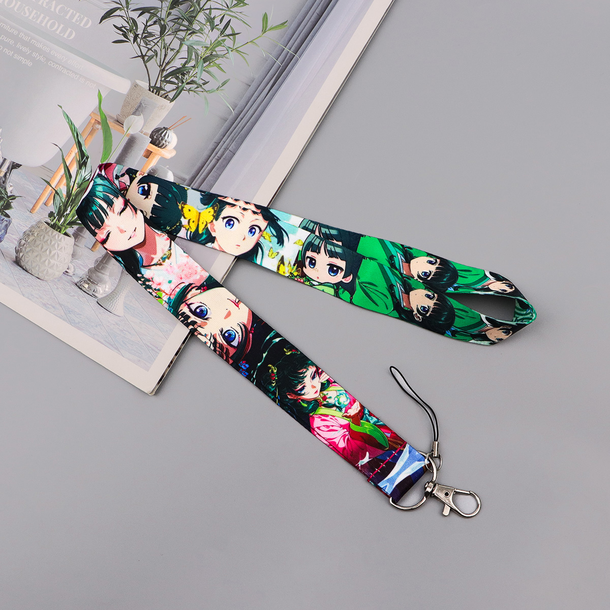 Cute Anime Girl Lanyard Neck S - Men Accessories Bag reseña y precio