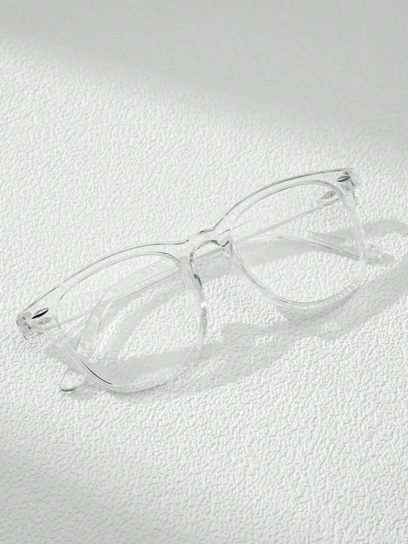 1 pair of transparent square r - Men Accessories Fashion reseña y precio
