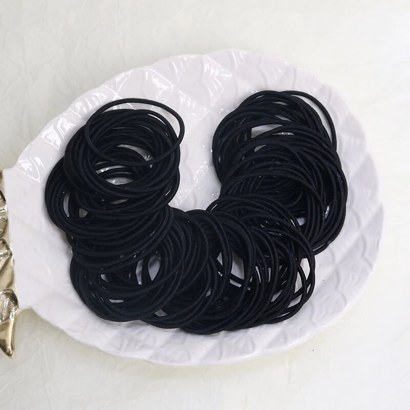 100PCS/Set Hair Ties Elastic R - Men Accessories Kit reseña y precio