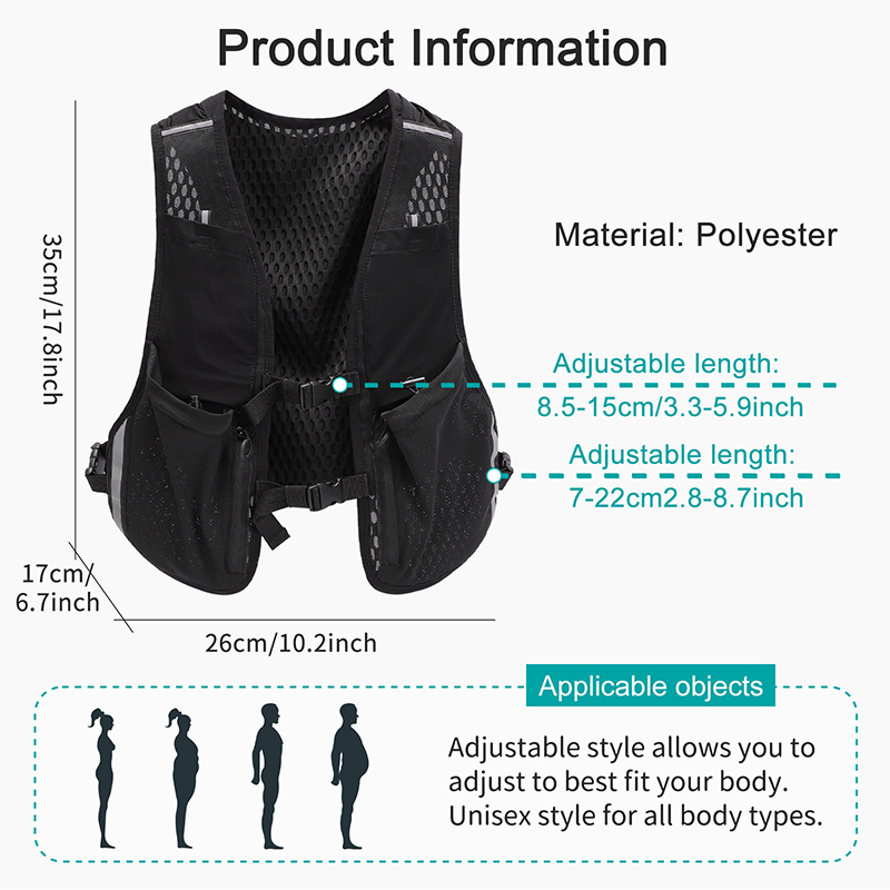 TINYAT Reflective Multi-functi - Men Accessories Bag reseña y precio