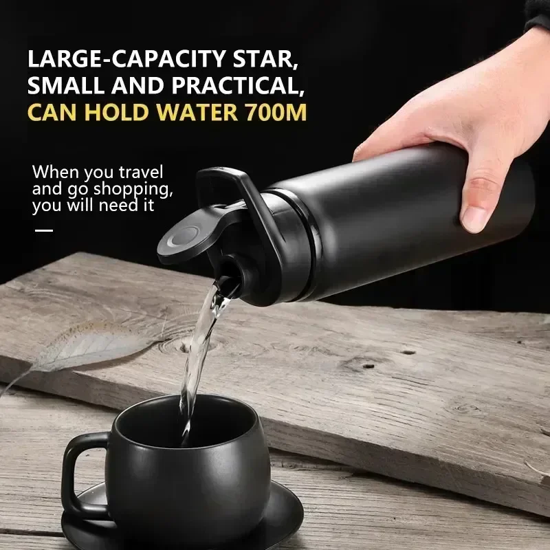 1-3PCS Stylish Portable Stainl - Flask Stainless Steel reseña y precio